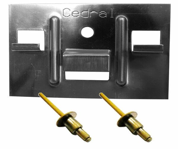КЛЯММЕР + ЗАКЛЁПКА ДЛЯ CEDRAL CLICK 250 ШТ купить в Кузнецке