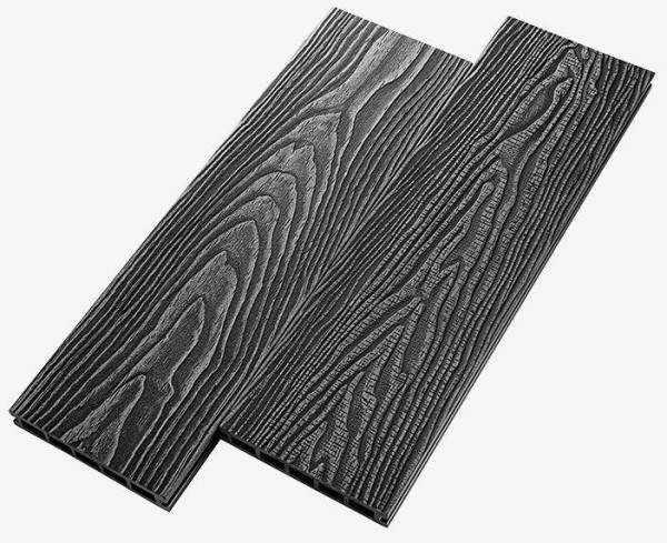 Террасная доска из ДПК RusDecking Unodeck Vintage - Графит купить в Кузнецке