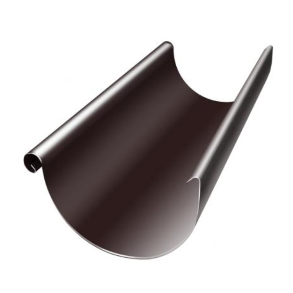 Водосток Grand Line 125x90 – Желоб 3м RAL 8017 купить в Кузнецке