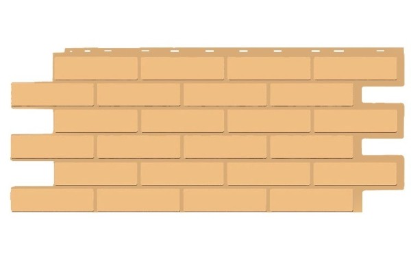 Фасадная панель T-Siding Кирпич Модерн Эко Крем купить в Кузнецке