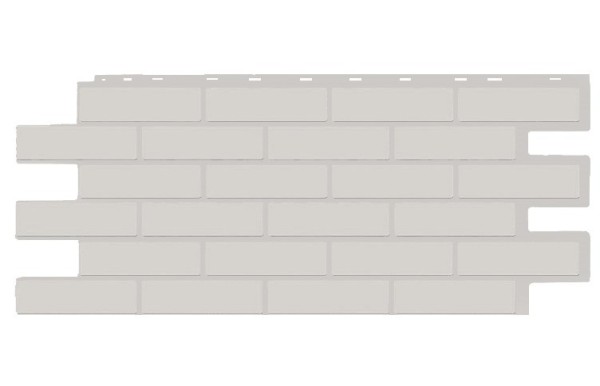 Фасадная панель T-Siding Кирпич Модерн Эко Уайт купить в Кузнецке