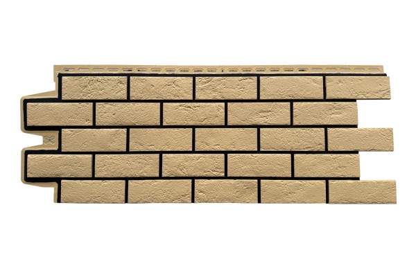 ФП Grand Line состаренный кирпич премиум Песочный (шов RAL 9005) купить в Кузнецке