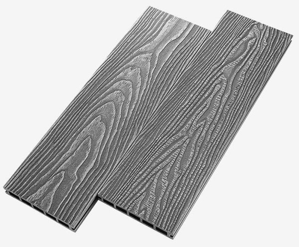 Террасная доска из ДПК RusDecking Unodeck Vintage - Серый купить в Кузнецке