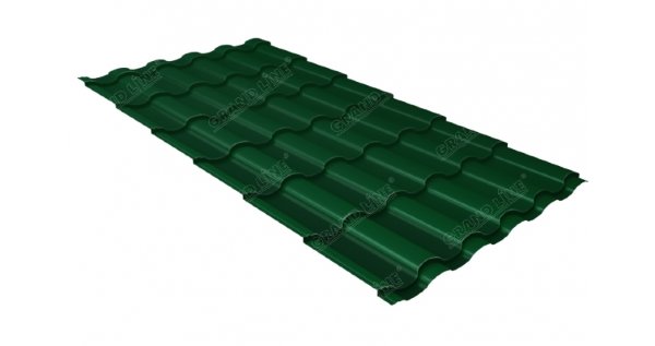 Металлочерепица кредо 0,45 Drap RAL 6005 зеленый мох купить в Кузнецке